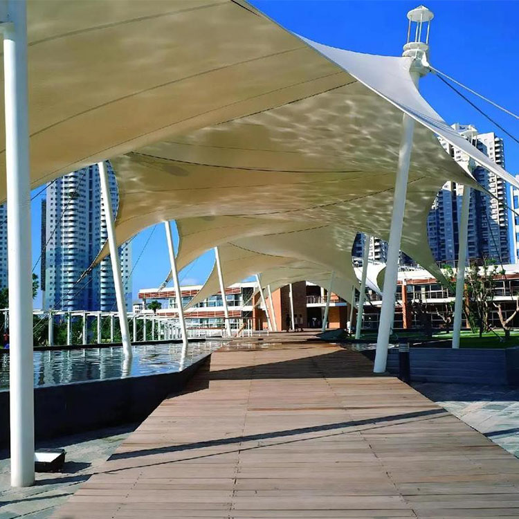 旬邑县膜结构景观棚