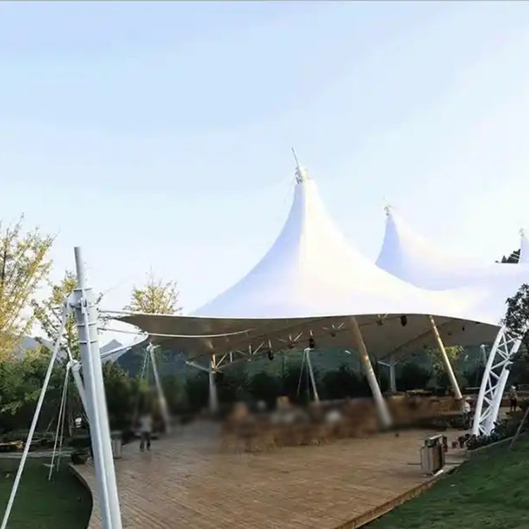 旬邑县膜结构景观棚