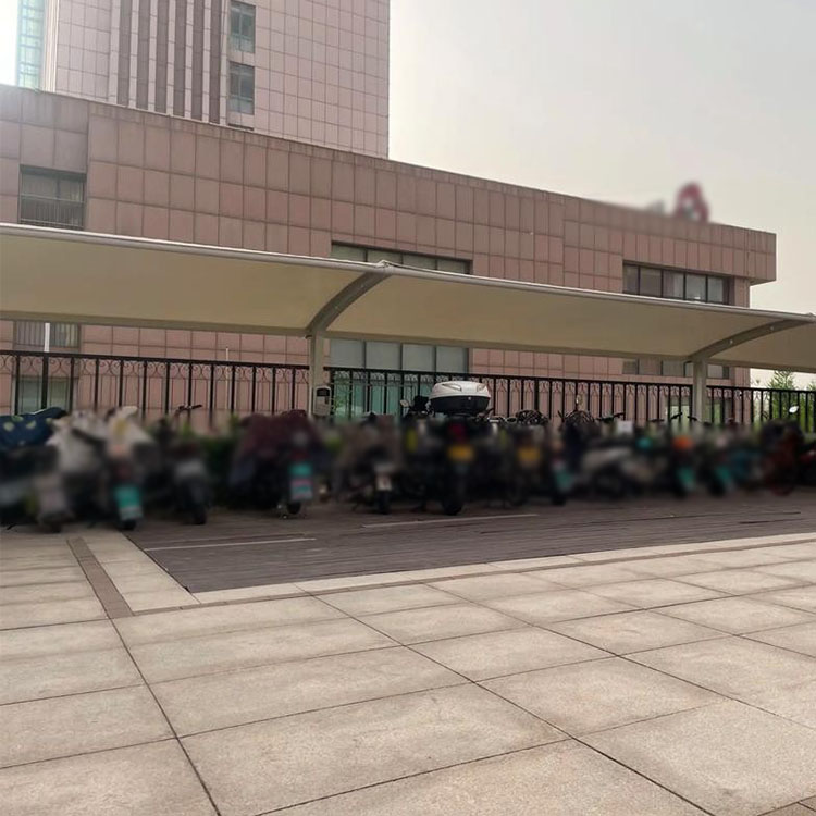 旬邑县膜结构电动车棚